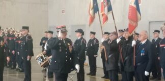 Besançon. Une pluie de médailles pour honorer les pompiers à l’occasion de la Sainte Barbe Le Contrôleur général Stéphane Beaudoux