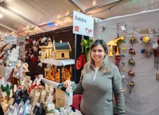 Besançon. Une quarantaine d’associations pour un Marché de Noël solidaire Stand association Exèdre