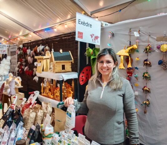 Besançon. Une quarantaine d’associations pour un Marché de Noël solidaire Stand association Exèdre