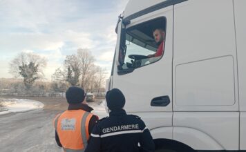 Contrôle sur la RN 83