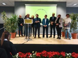 Ludovic Fagaut soutenu par Christine Bouquin Présidente du département du Doubs et Jacques Grosperrin Sénateur du Doubs