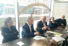 Ludovic Fagaut et son équipe