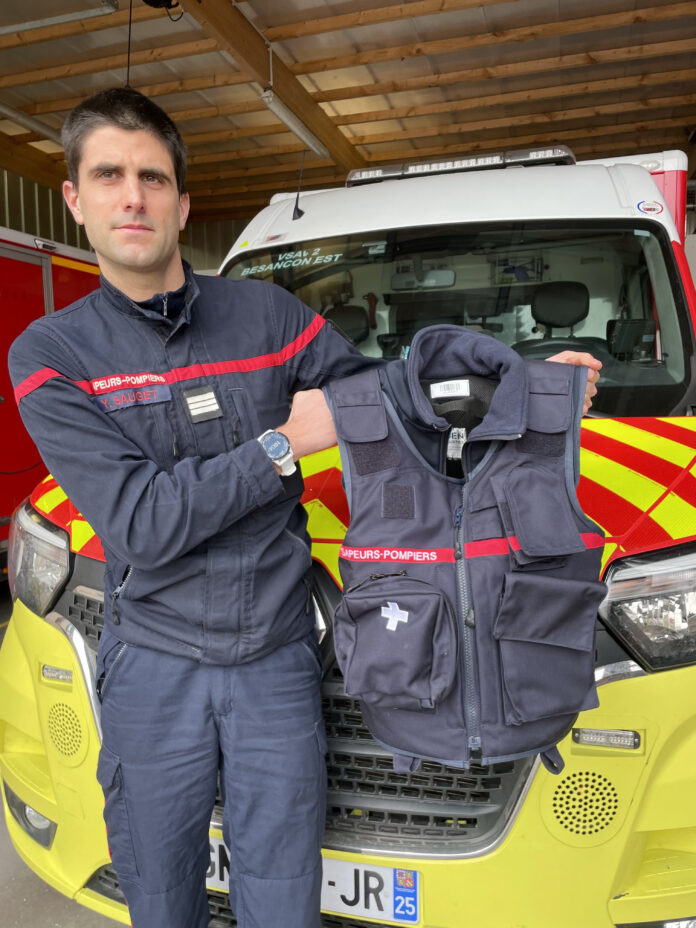 Sécurité pompiers Doubs : Capitaine Sauget