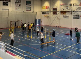 Rugby adapté pour adultes en situation de handicap au Gymnase Europe de Baume-les-Dames