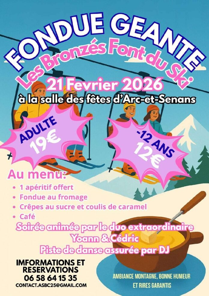 Soirée Fondue Arc et Senans