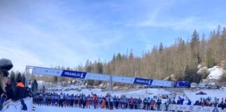 Lamoura. Une très belle édition de la Transju’ 2026 avec de bonnes conditions météo Départ de la Transju’ 2026