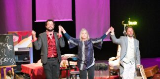 Besançon. Grande première pour la pièce « Quand les anges s’enmêlent » au Petit Kursaal Delphine Doillon et sa troupe