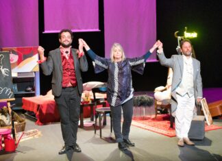 Delphine Doillon et sa troupe