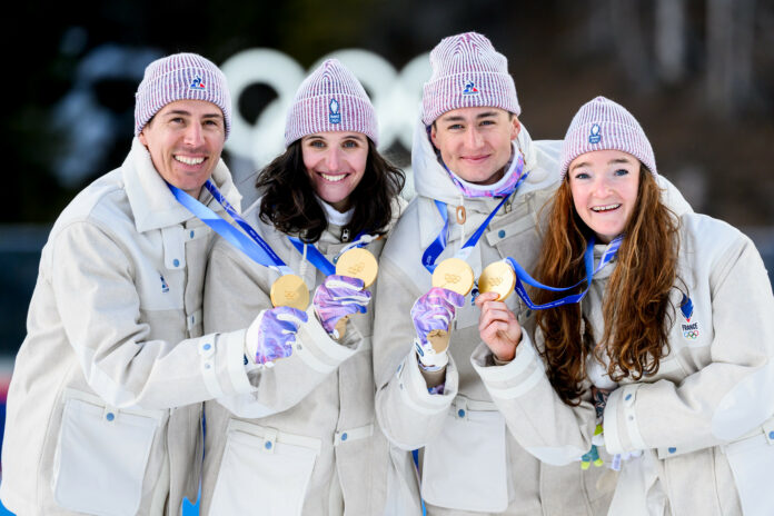 Quentin Fillon Maillet & Lou Jeanmonnot