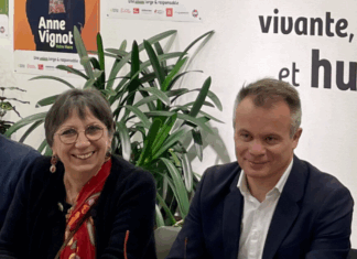 Anne Vignot et Jean-Sébastien Leuba
