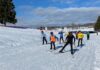 Pratique du ski par les élèves