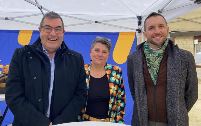 Didier Chauvin, Bénédicte Hérard et Xavier Garcia