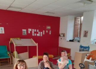 Salans. Une micro-crèche adaptée aux horaires atypiques Véronique, Fanny et Laëtitia