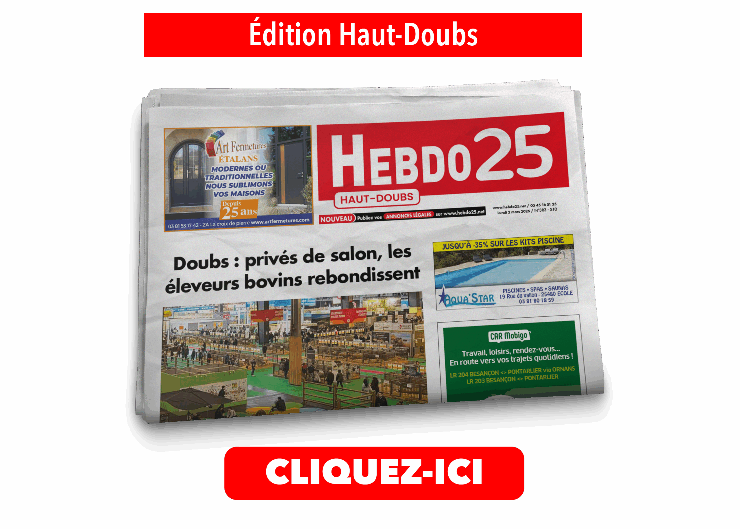 Mockup Une Haut-Doubs
