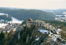Haut-Doubs. Une fréquentation record pour le Château de Joux Château de Joux