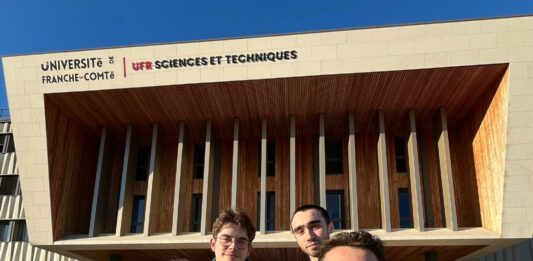 Iloé Robert, Victor Moreaux, Tristan Witzel et Julien Mine