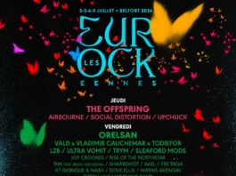 Programmation des Eurockéennes 2026