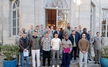 Besançon. « Le choix résolu de la France » pour 11 nouveaux engagés dans l’Armée de Terre cérémonie engagement militaire Doubs