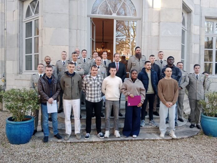 cérémonie engagement militaire Doubs