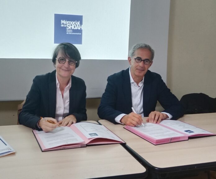 Besançon. convention entre l'académie et le mémorial de la Shoah