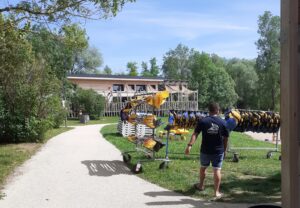 Base de loisirs d’Osselle près du lac