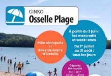 Grand Besançon. Ginko vous emmène à la plage