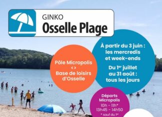 Grand Besançon. Ginko vous emmène à la plage