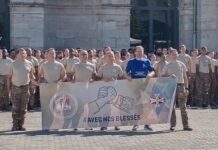 Besançon. 1 500 soldats de l’Armée de Terre en soutien aux blessés et morts en opération