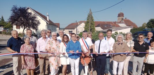 Grand Besançon. La grande rue d’Audeux inaugurée