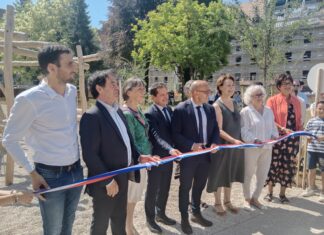 Besançon. Les espaces végétalisés de Saint Jacques – Arsenal ouverts au public