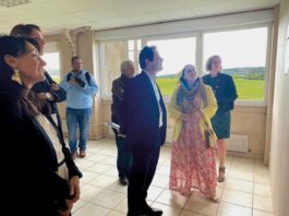 Plateau du Russey. Jérôme Durain visite la future maison de santé de Bonnétage