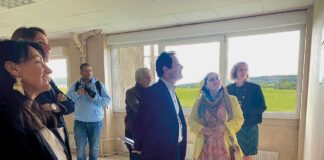 Plateau du Russey. Jérôme Durain visite la future maison de santé de Bonnétage