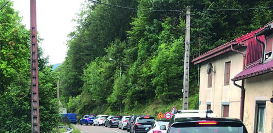 mobilités frontière Suisse bouchon jougne
