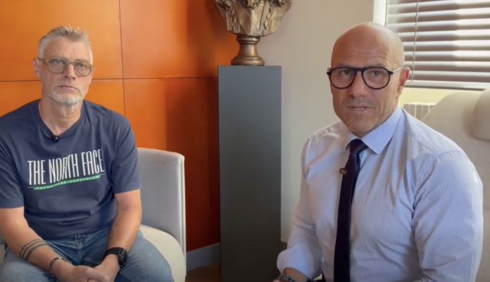 Frédéric Parise et Ludovic Fagaut