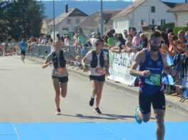 Gilley semi-marathon chemin du train