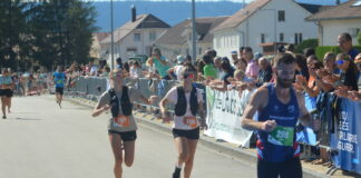 Gilley semi-marathon chemin du train