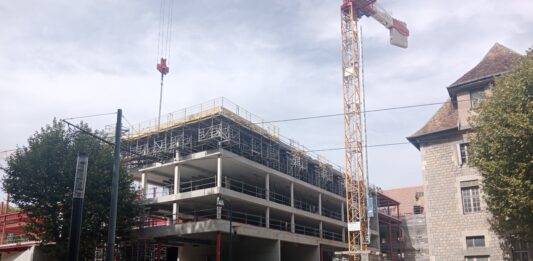 Besançon. Visitez le chantier de la Grande Bibliothèque