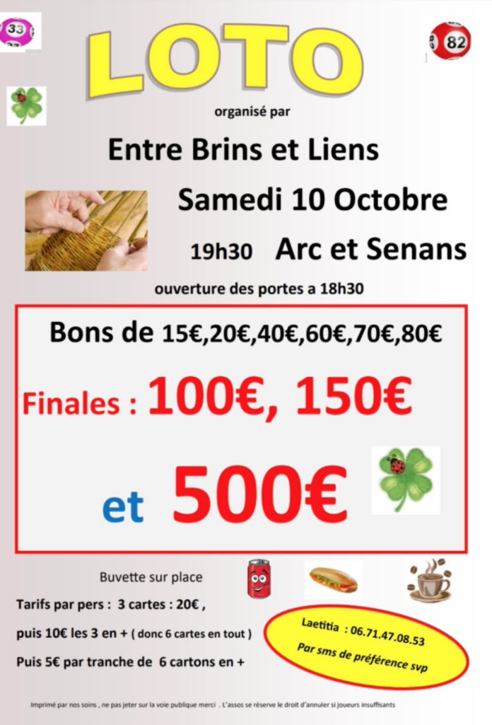 Loto à Arc-et-Senans