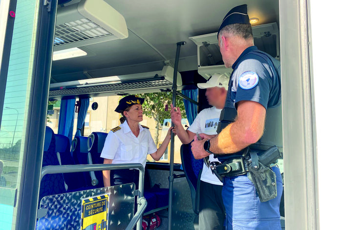 Controle sécurité transports Pontarlier