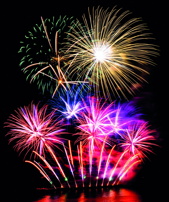 feux d'artifice