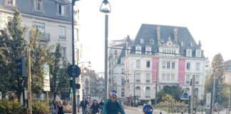 Pont République Besançon voitures