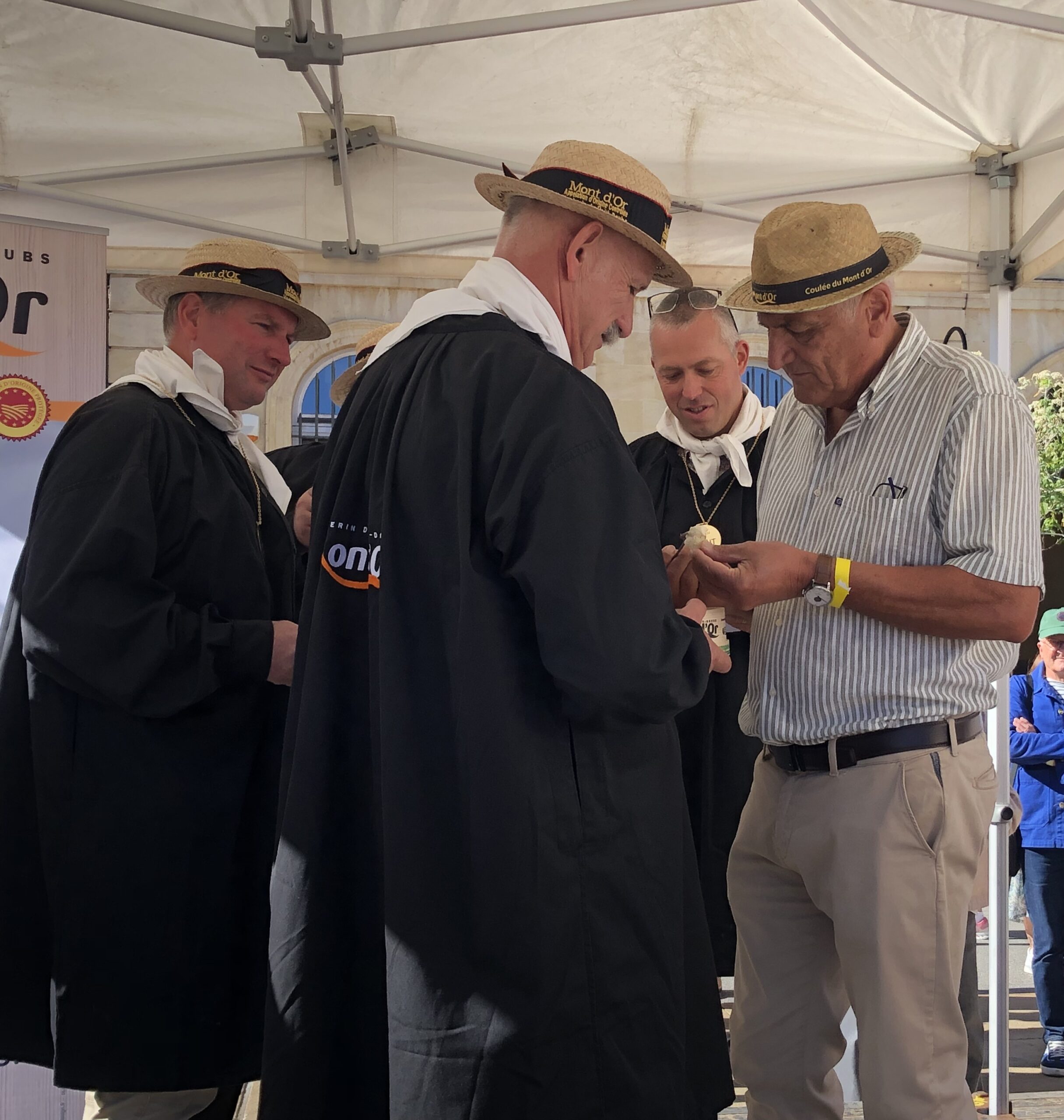 Intronisation dans la Confrérie du Mont d’Or à Pontarlier