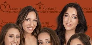 Miss Franche-Comté candidates Doubs