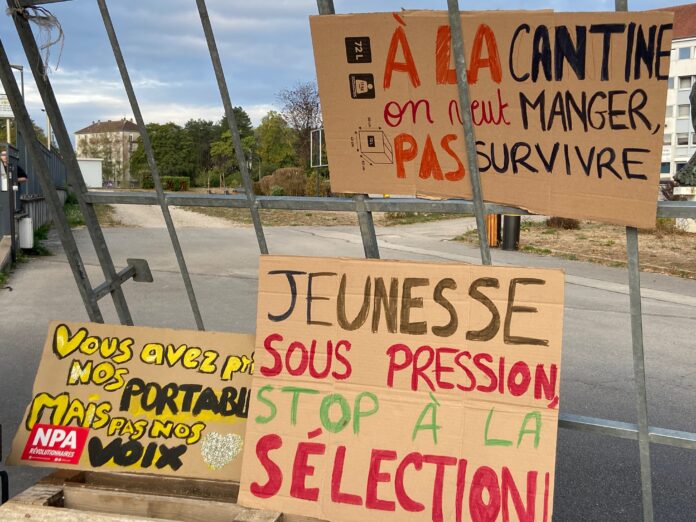 Manif lycéens
