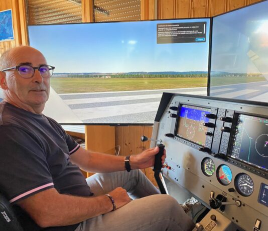 Aéroclub de Pontarlier : un simulateur de vol pour préparer les pilotes à toutes les situations