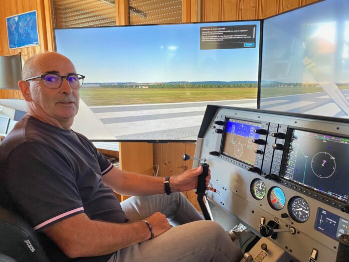 simulateur aéroclub de Pontarlier