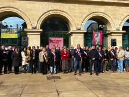 Pontarlier. 160 personnes réunies à Pontarlier pour soutenir les communes victimes de dégradations